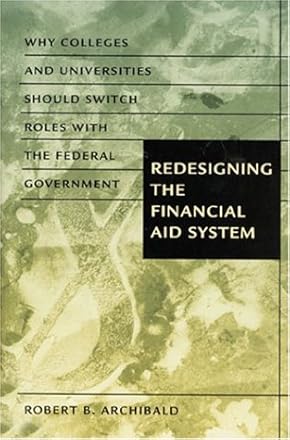 Redesigning the Financial Aid System book cover